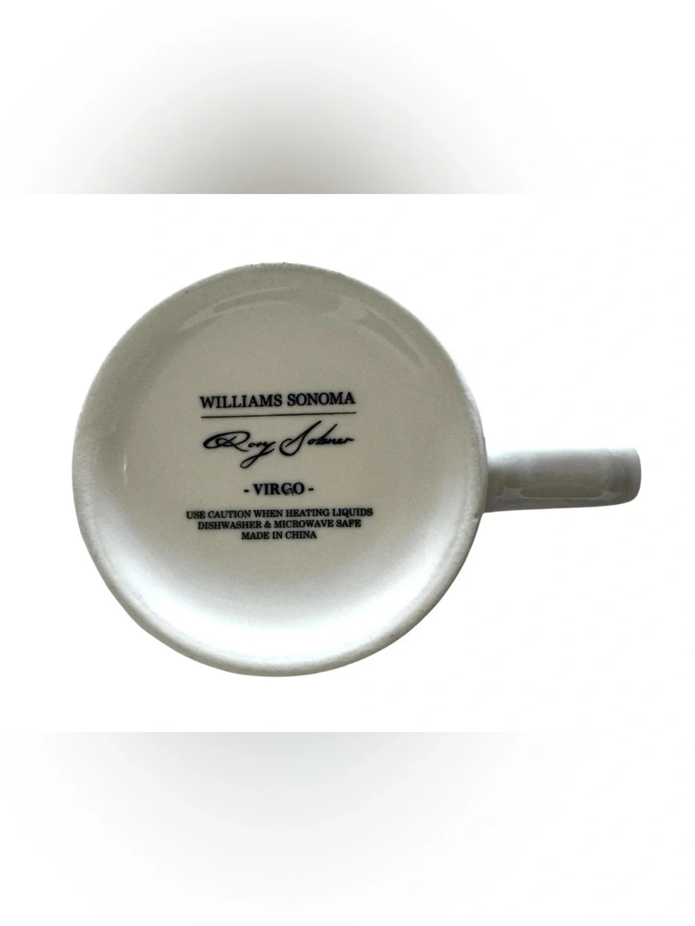 New Williams Sonoma Rory Dobner Collab Virgo Zodiac Astrology Mug Coffee Cup
